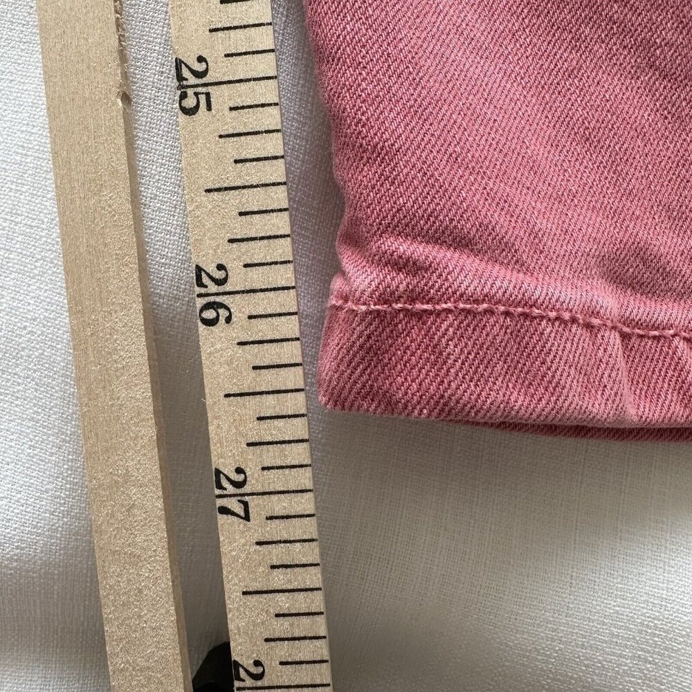 Made And Loved LOFT CORAL MODERN SKINNY MID RISE DENIM JEANS SIZE 28/6 Slim - Picture 7 of 10